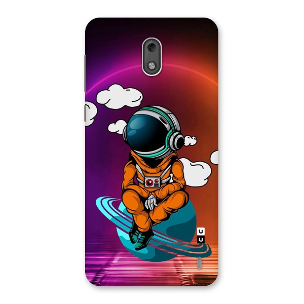 Cool Astraunaut Relaxing Back Case for Nokia 2