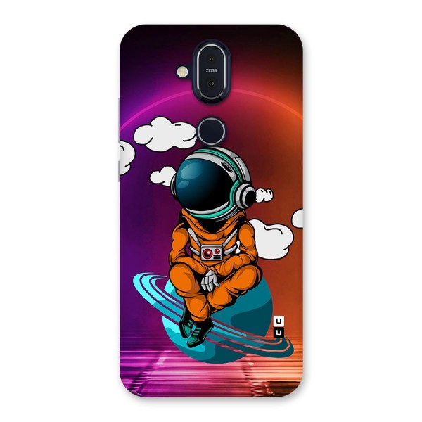 Cool Astraunaut Relaxing Back Case for Nokia 8.1