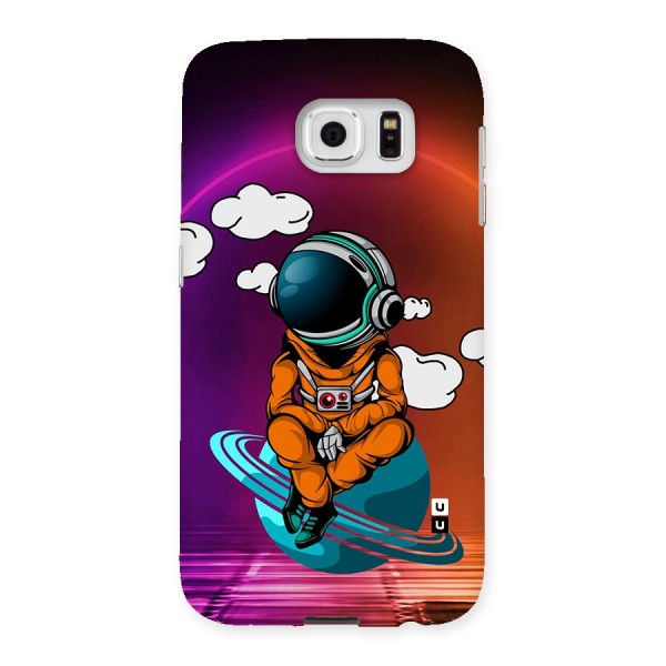 Cool Astraunaut Relaxing Back Case for Samsung Galaxy S6