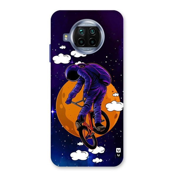 Cool Astro Cyclist Glass Back Case for Mi 10i