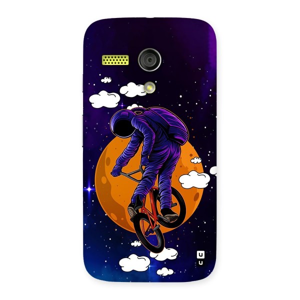 Cool Astro Cyclist Back Case for Moto G