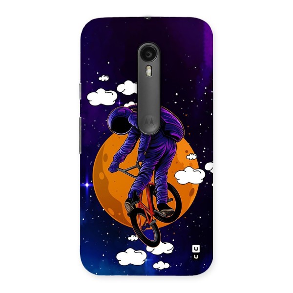 Cool Astro Cyclist Back Case for Moto G3