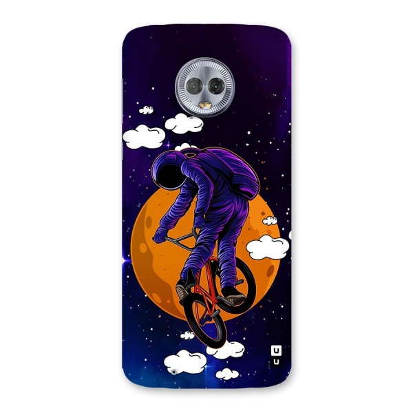 Cool Astro Cyclist Back Case for Moto G6