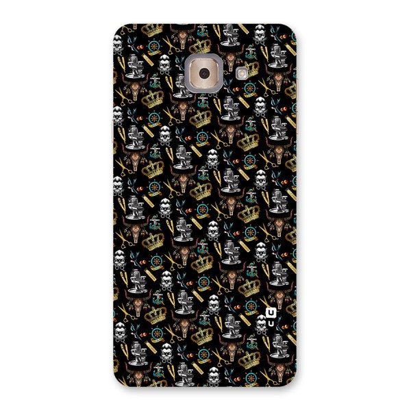 Cool Barber Pattern Back Case for Galaxy J7 Max