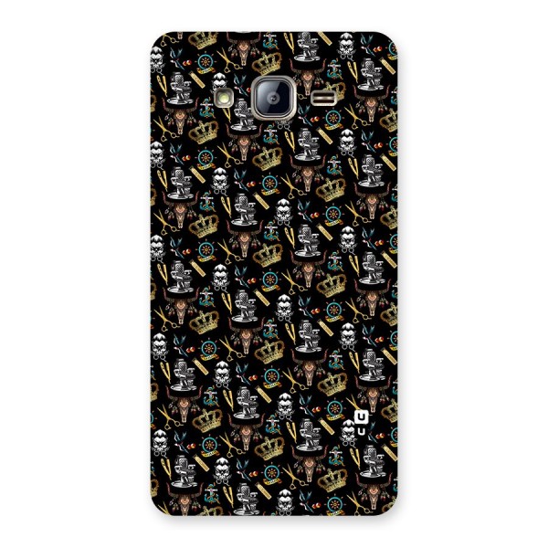 Cool Barber Pattern Back Case for Galaxy On5