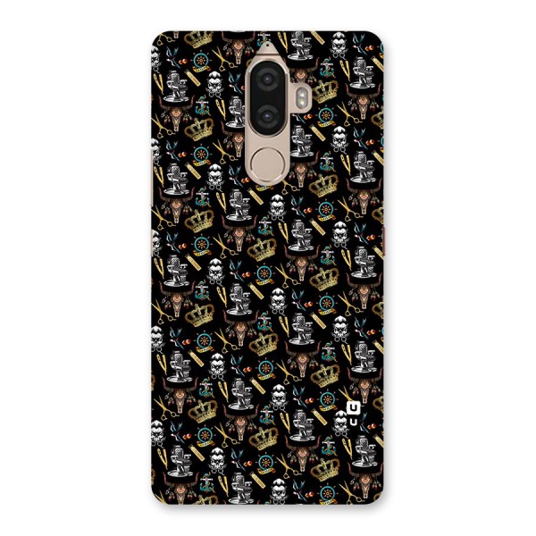 Cool Barber Pattern Back Case for Lenovo K8 Note