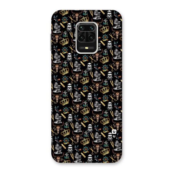 Cool Barber Pattern Back Case for Poco M2 Pro