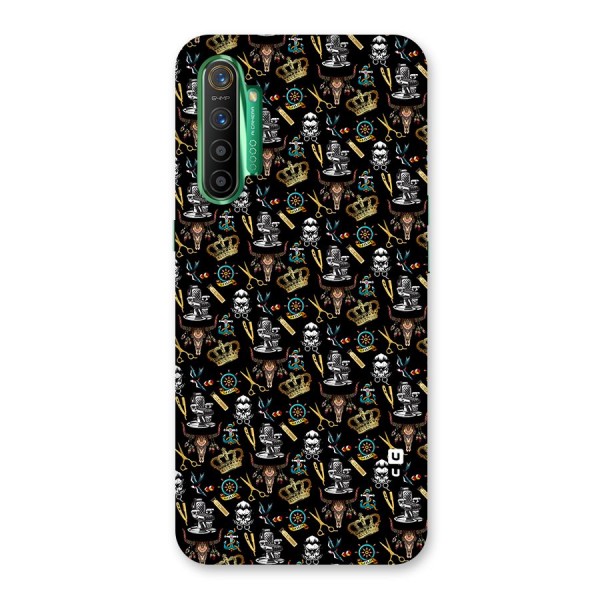 Cool Barber Pattern Back Case for Realme X2