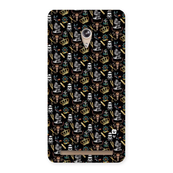 Cool Barber Pattern Back Case for Zenfone 6