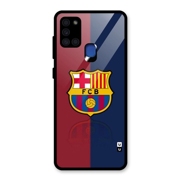 Cool Barcelona Glass Back Case for Galaxy A21s