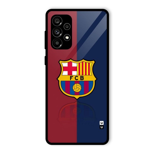 Cool Barcelona Glass Back Case for Galaxy A73 5G