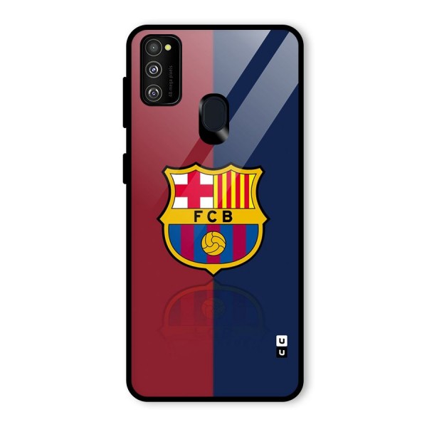 Cool Barcelona Glass Back Case for Galaxy M21