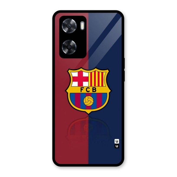 Cool Barcelona Glass Back Case for Oppo A57 2022