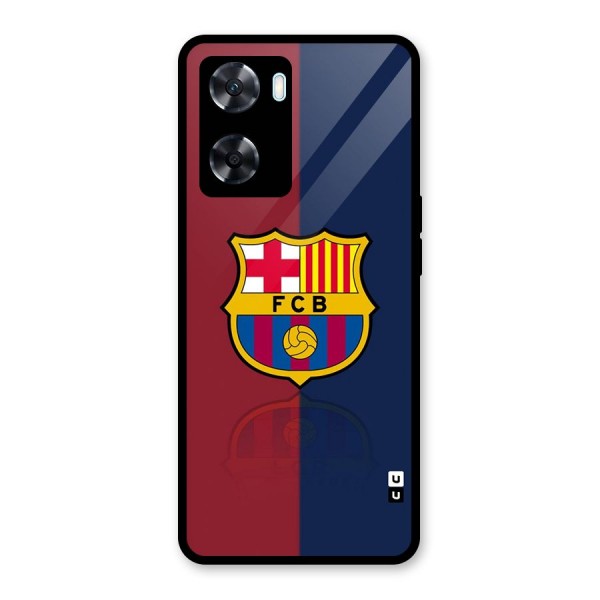 Cool Barcelona Glass Back Case for Oppo A77s