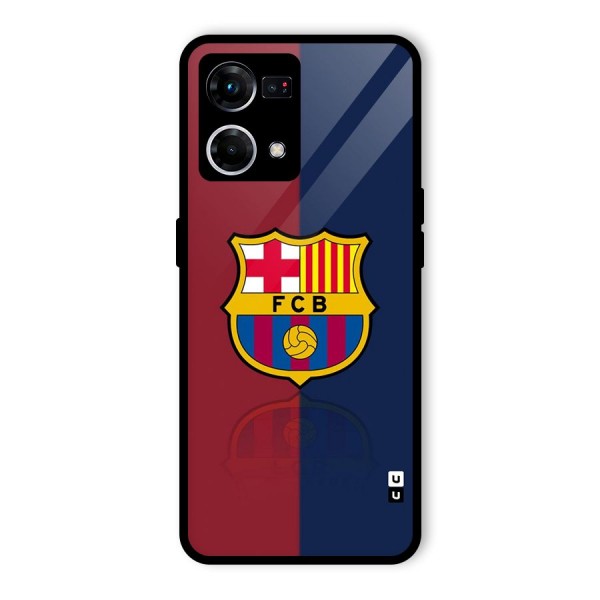 Cool Barcelona Glass Back Case for Oppo F21s Pro 4G