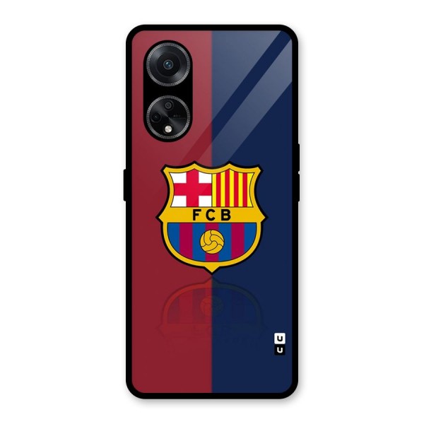 Cool Barcelona Glass Back Case for Oppo F23