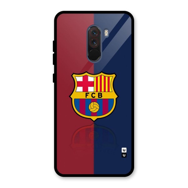 Cool Barcelona Glass Back Case for Poco F1