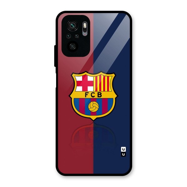 Cool Barcelona Glass Back Case for Redmi Note 10