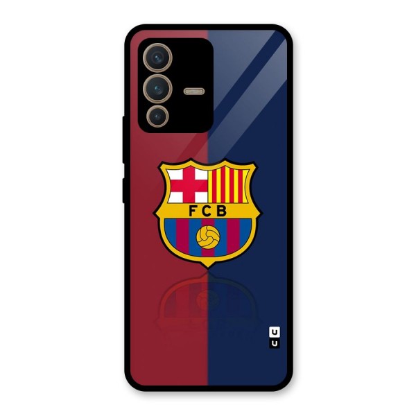 Cool Barcelona Glass Back Case for Vivo V23 5G