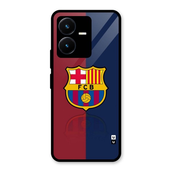 Cool Barcelona Glass Back Case for Vivo Y22