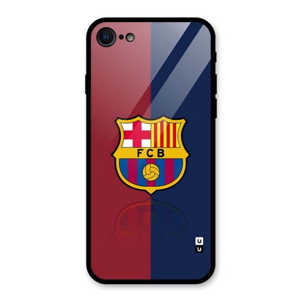 Cool Barcelona Glass Back Case for iPhone 8