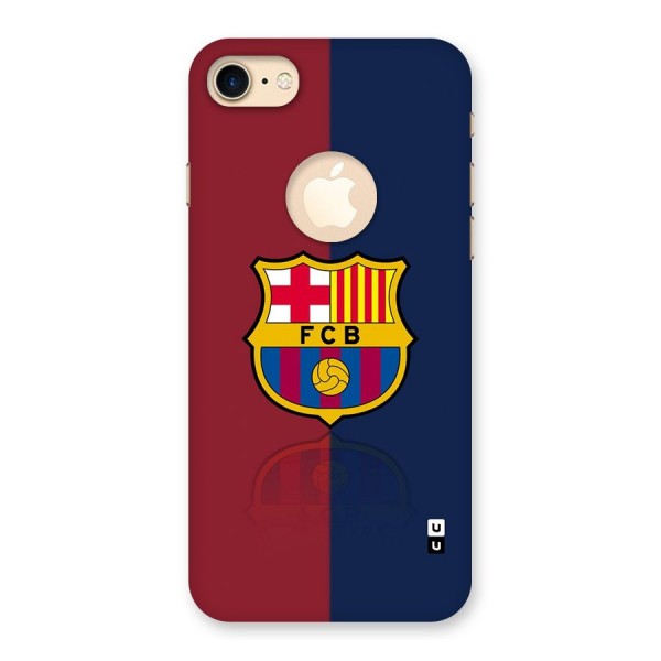 Cool Barcelona Back Case for iPhone 8 Logo Cut