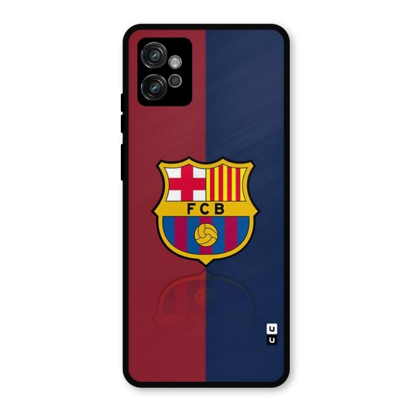 Cool Barcelona Metal Back Case for Moto G32