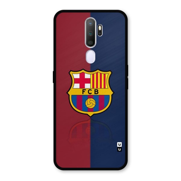 Cool Barcelona Metal Back Case for Oppo A5 (2020)