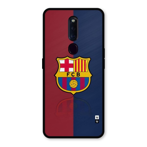 Cool Barcelona Metal Back Case for Oppo F11 Pro