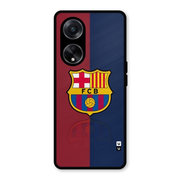 Cool Barcelona Metal Back Case for Oppo F23