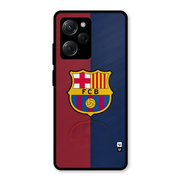 Cool Barcelona Metal Back Case for Poco X5 Pro