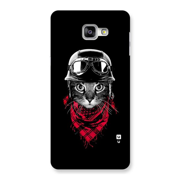 Cool Biker Cat Back Case for Galaxy A9