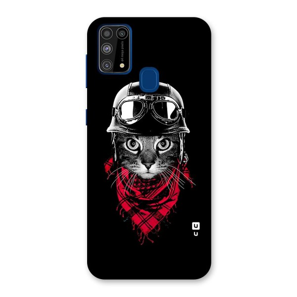 Cool Biker Cat Back Case for Galaxy F41