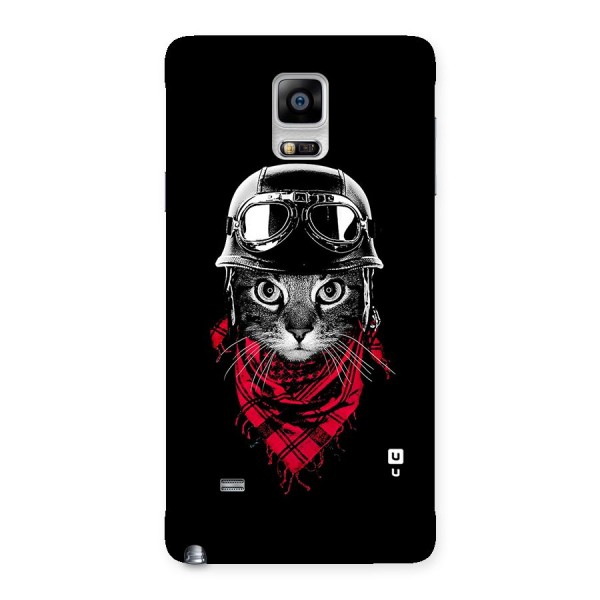 Cool Biker Cat Back Case for Galaxy Note 4