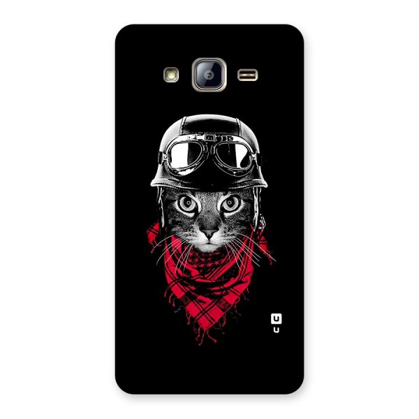 Cool Biker Cat Back Case for Galaxy On5