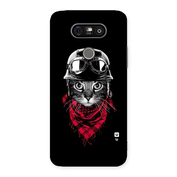 Cool Biker Cat Back Case for LG G5