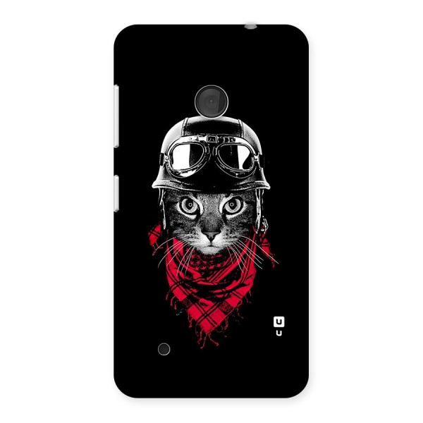 Cool Biker Cat Back Case for Lumia 530