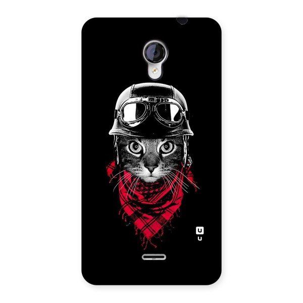 Cool Biker Cat Back Case for Micromax Unite 2 A106