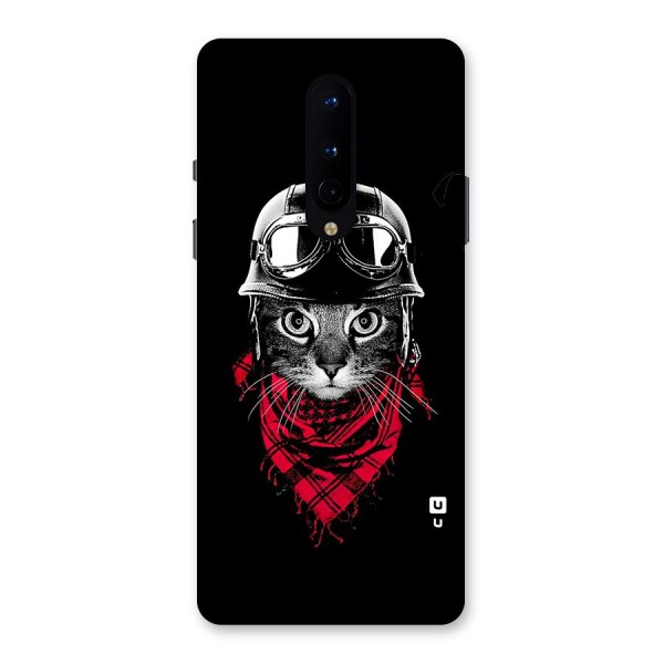 Cool Biker Cat Back Case for OnePlus 8