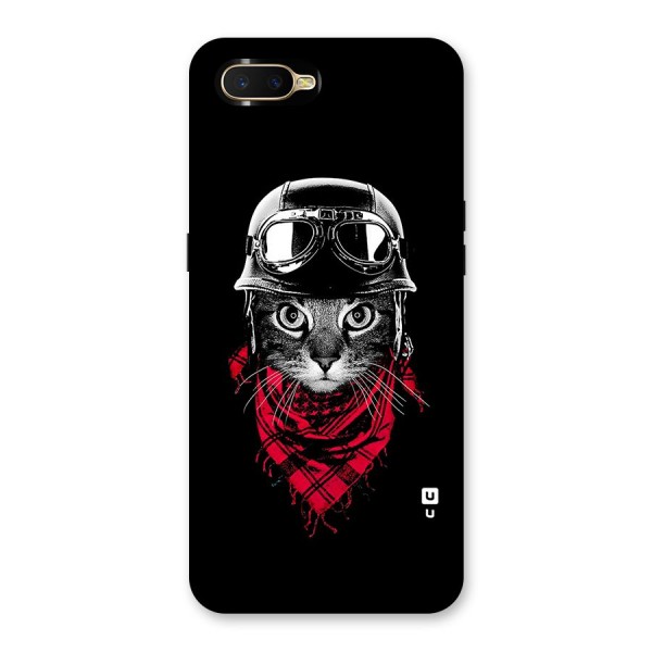 Cool Biker Cat Back Case for Oppo K1