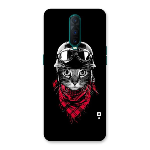 Cool Biker Cat Back Case for Oppo R17 Pro