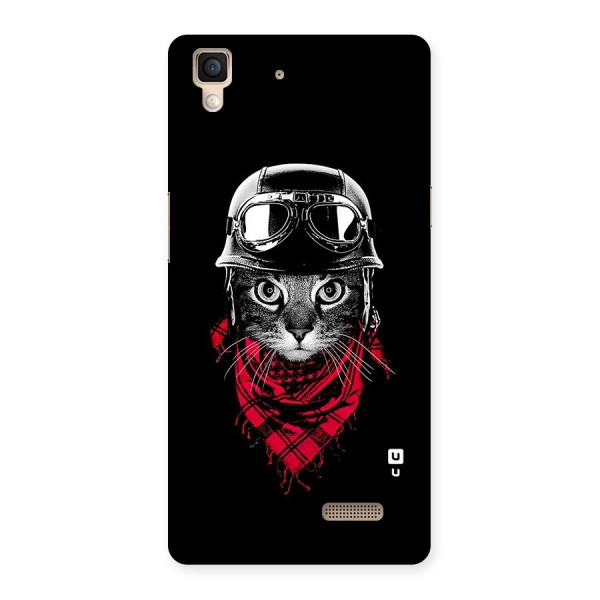 Cool Biker Cat Back Case for Oppo R7