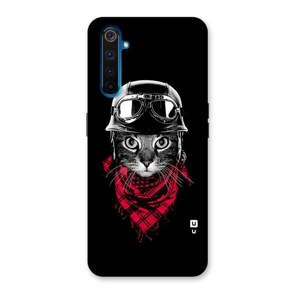 Cool Biker Cat Back Case for Realme 6 Pro