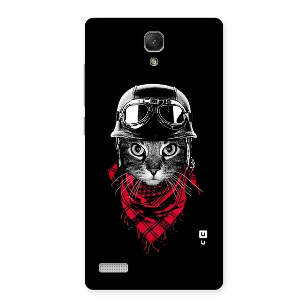 Cool Biker Cat Back Case for Redmi Note