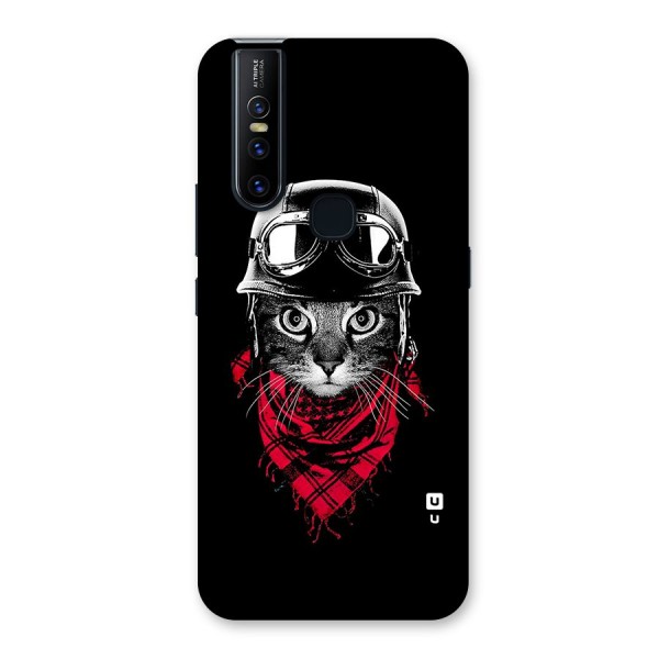 Cool Biker Cat Back Case for Vivo V15