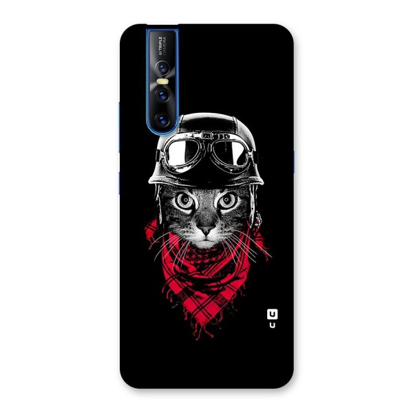 Cool Biker Cat Back Case for Vivo V15 Pro