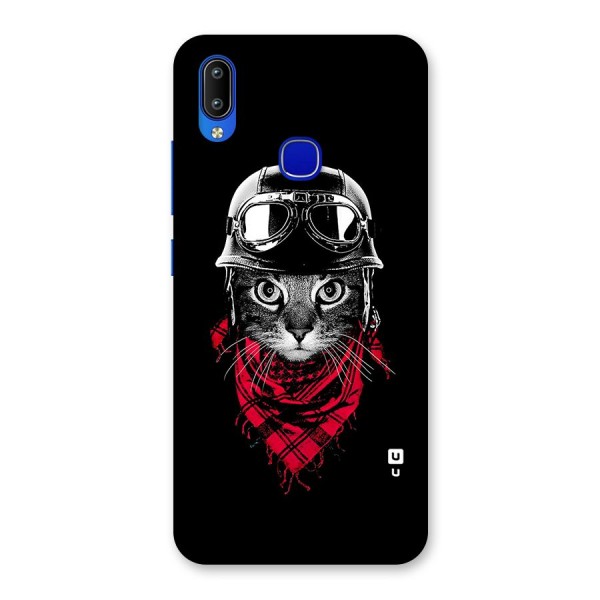 Cool Biker Cat Back Case for Vivo Y91