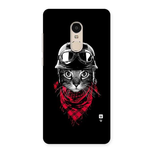 Cool Biker Cat Back Case for Xiaomi Redmi Note 4