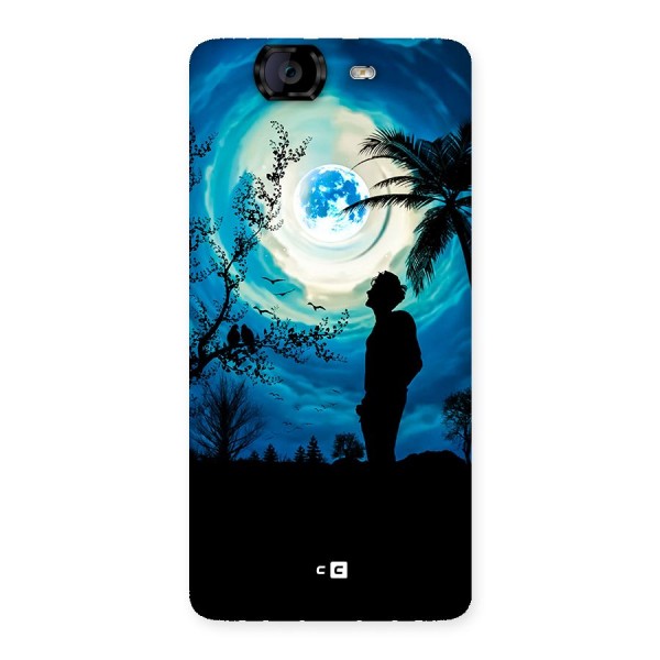 Cool Boy Under Sky Back Case for Canvas Knight A350