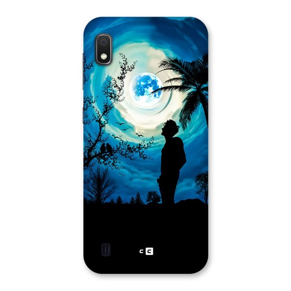 Cool Boy Under Sky Back Case for Galaxy A10